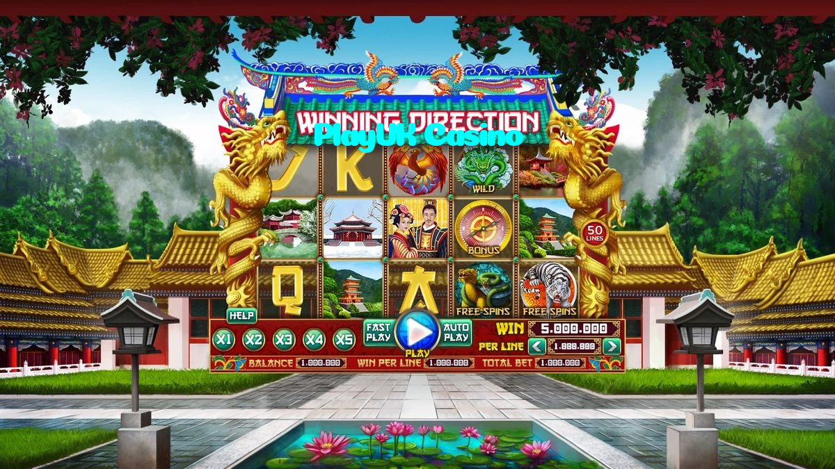 PlayUK Casino casino presented on mobile device in Pakistan with slots and live games